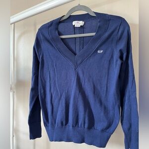 Vineyard Vines Blue V-Neck Sweater